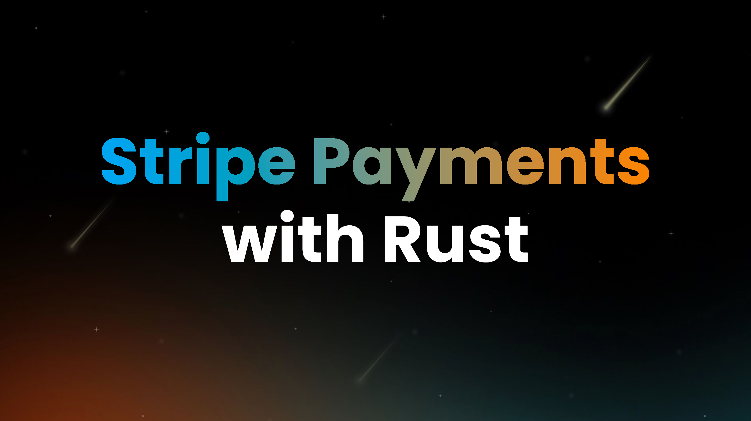 Using Stripe Payments with Rust